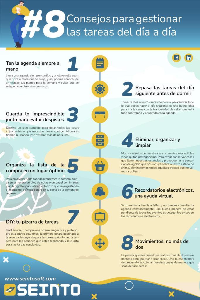 8 consejos para gestionar las tareas del día a día 3