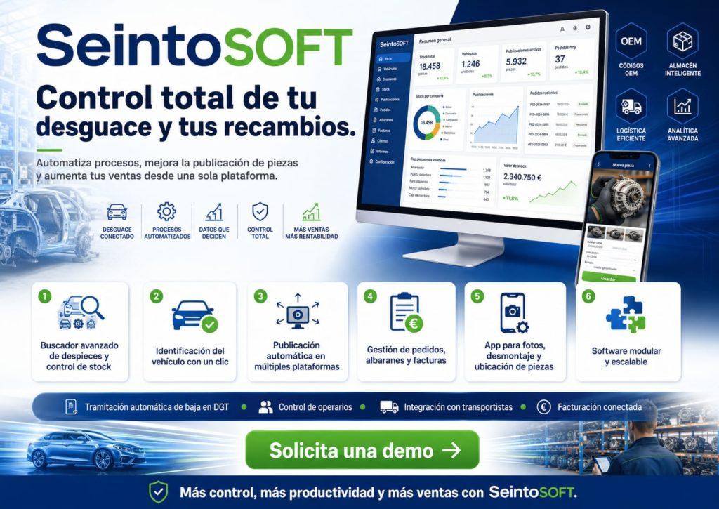 SeintoSoft para Desguaces